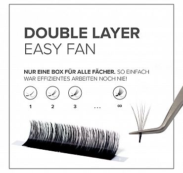 Luxuslashes Double layer Easy Fan 