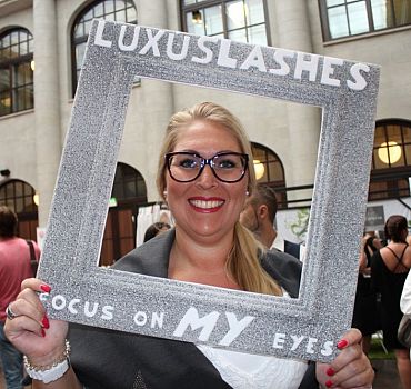 LUXUSLASHES®, Fashionweek Berlin, Wimpernverlängerung