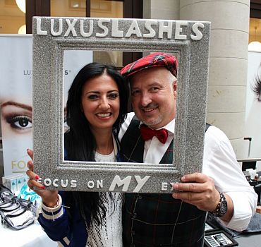 LUXUSLASHES®, Fashionweek Berlin, Wimpernverlängerung