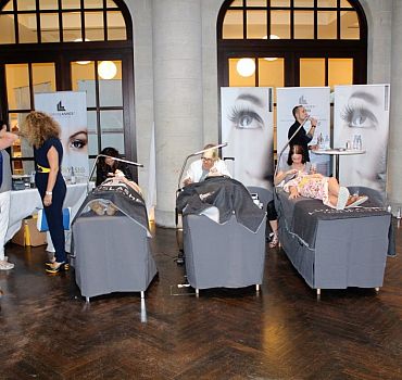 LUXUSLASHES®, Fashionweek Berlin, Wimpernverlängerung